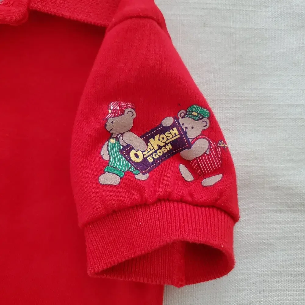 Vintage Oshkosh Bear Shirt 18 months